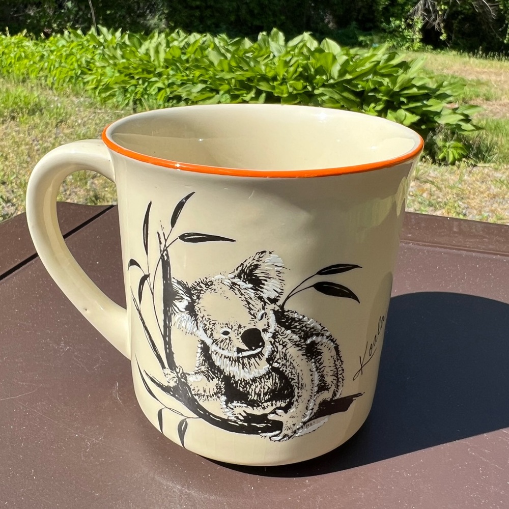 Vintage Koala Bear Mug- Coffee and Tea- Made in Japan